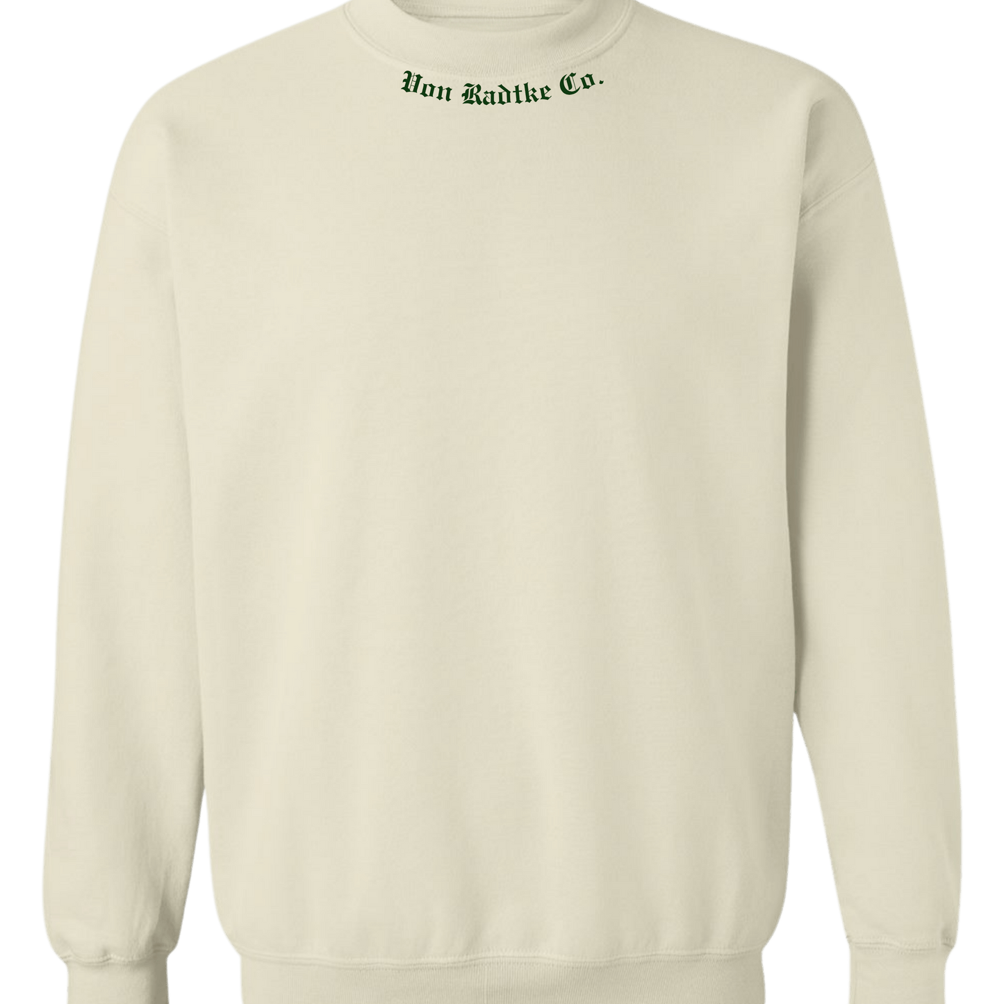 Kavaholic Green/Sand Crewneck Sweater