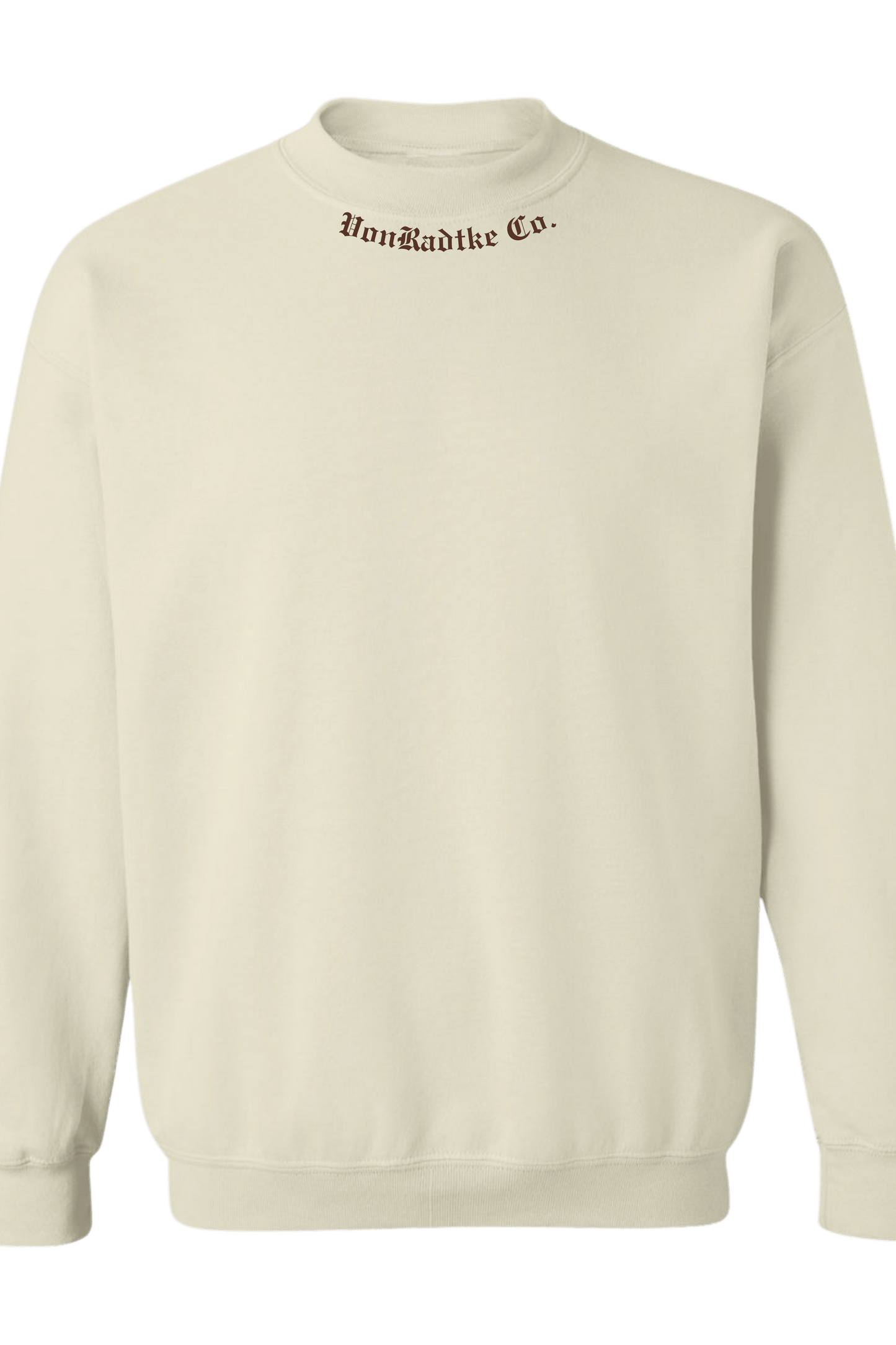 Sister City 2026 Crewneck - Brown on Tan