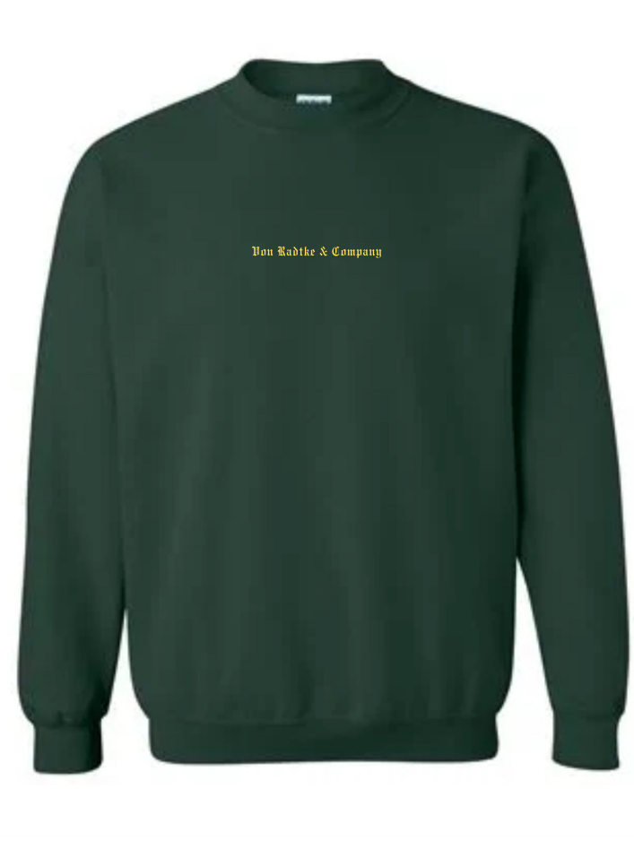 Manu'a Crewneck (Yellow on Green) - PRE ORDER