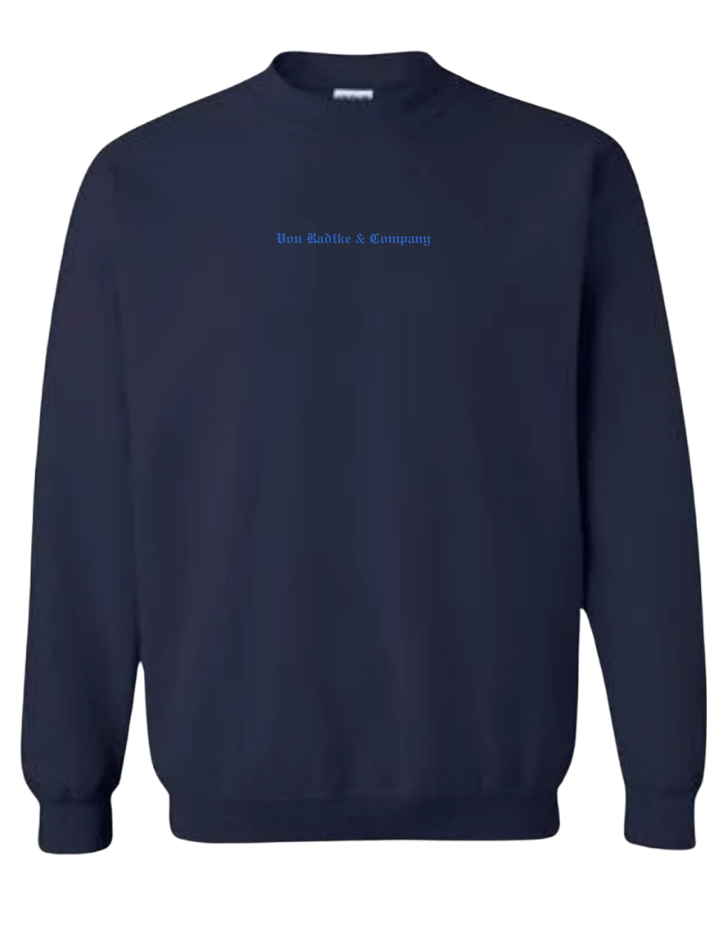 Tahitian Crewneck (Blue on Dark Blue) - PRE ORDER
