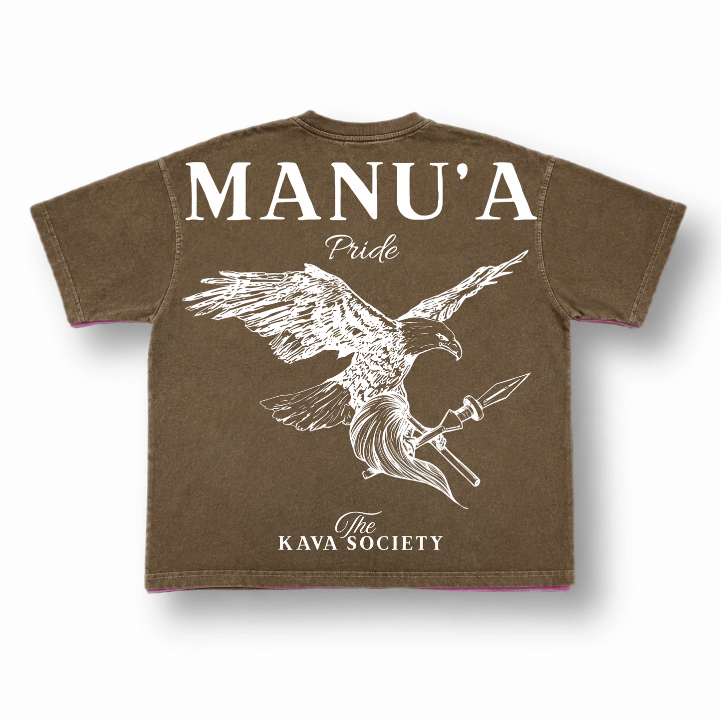 Washed Brown Vintage Box T (Village Line)