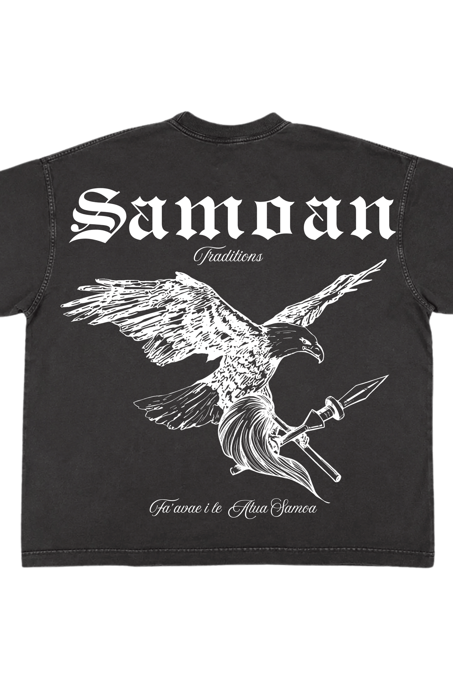 Samoan Heavyweight Black-T
