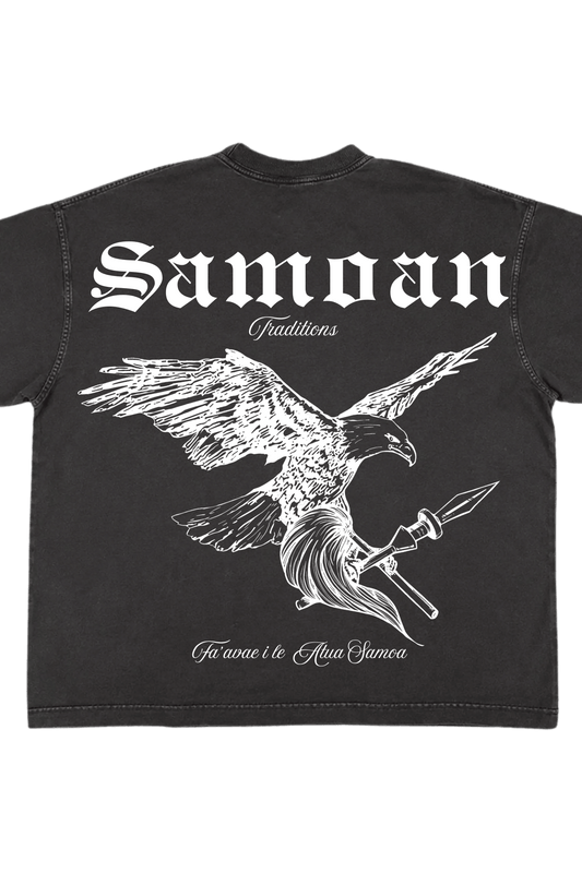 Samoan Heavyweight Black-T