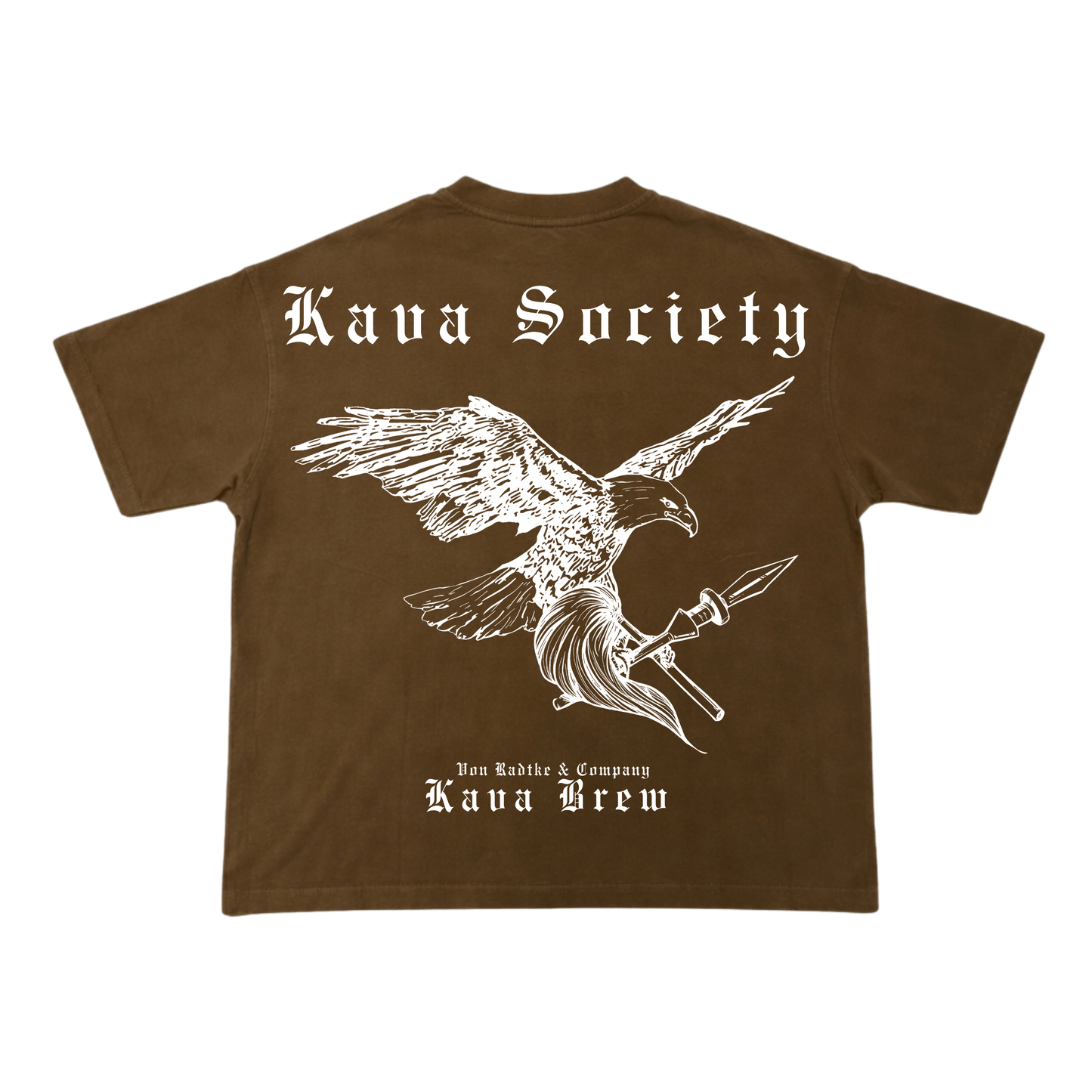 Kava Society - Brown Solid Box-T
