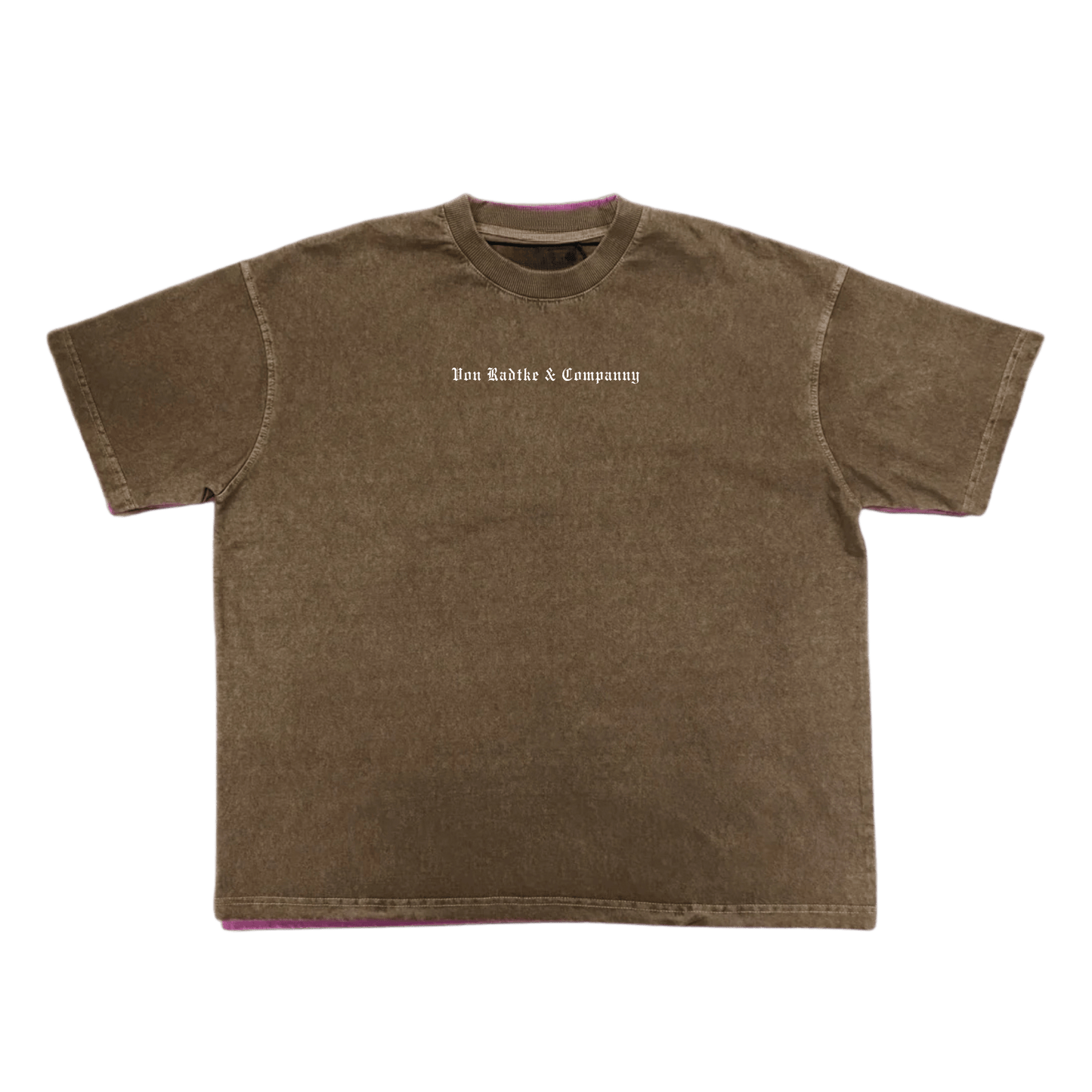 Washed Brown Vintage Box T (Village Line)