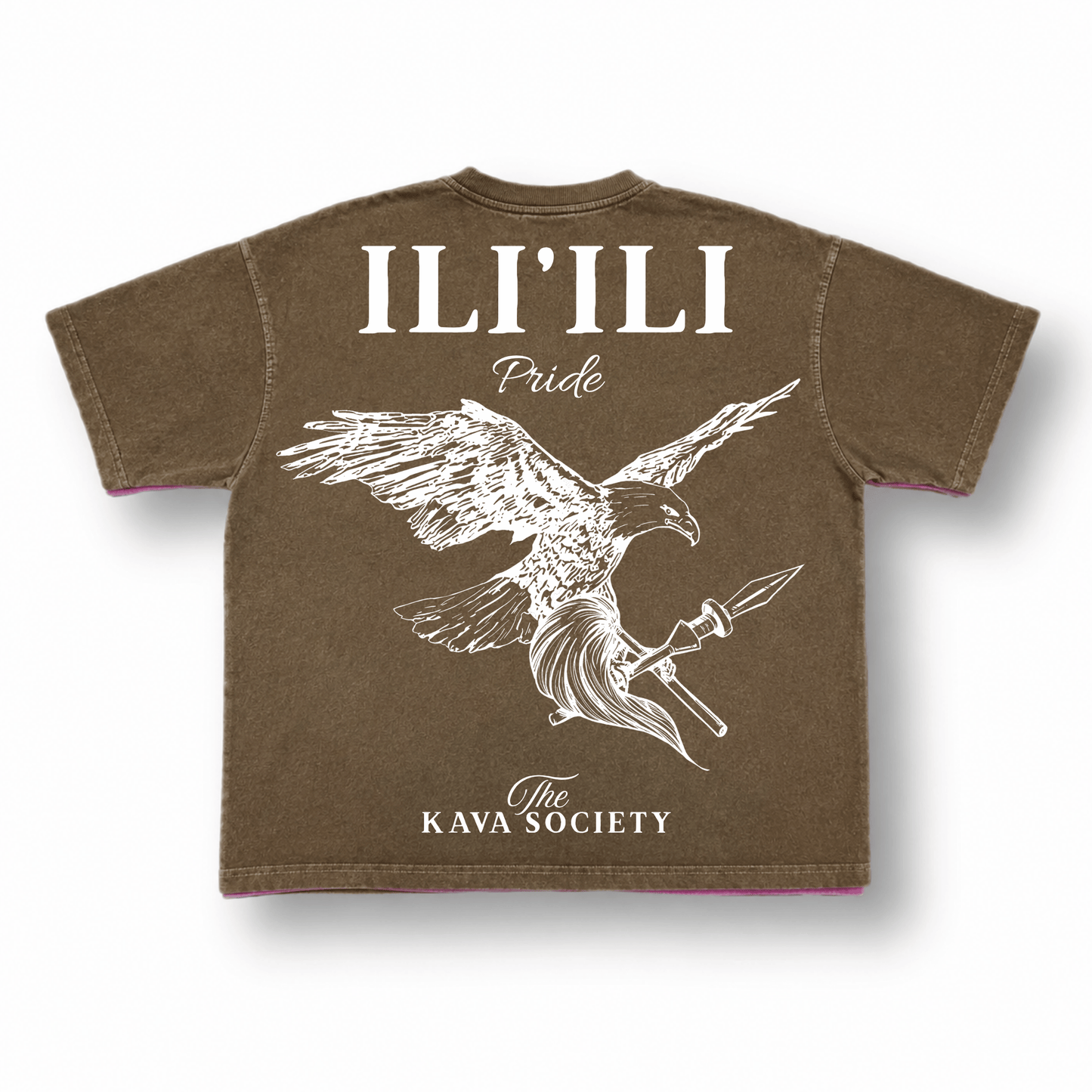 Washed Brown Vintage Box T (Village Line)