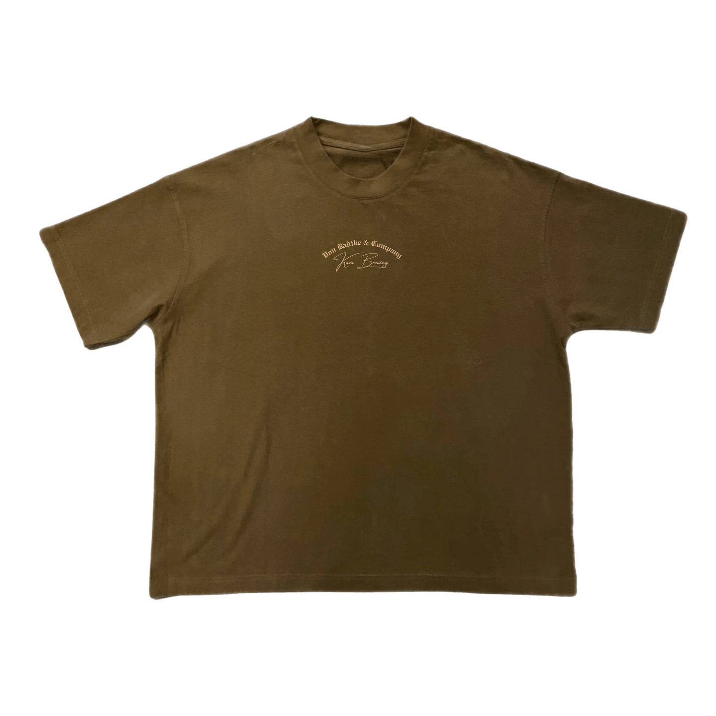Samoan Brown Washed Box Tee - PRE ORDER