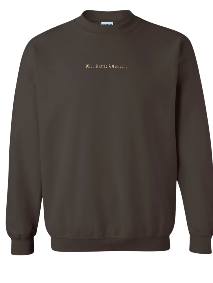 Fijian Crewneck (Tan on Brown) - PRE ORDER