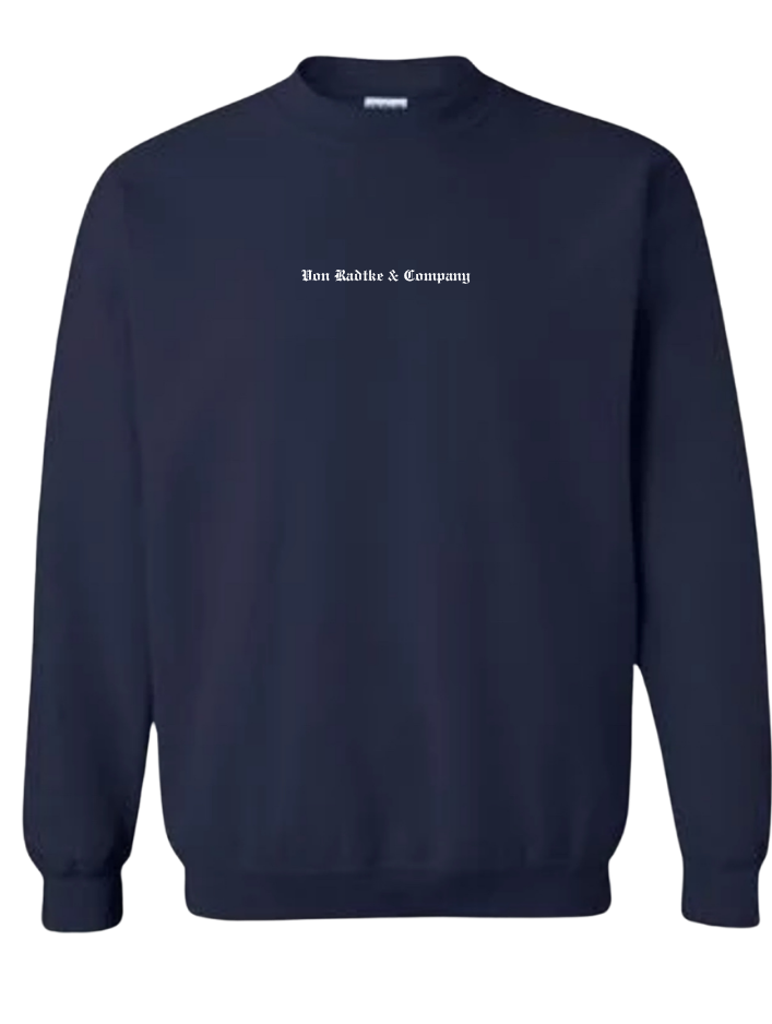 Ha'apai Crewneck (White on Blue) - PRE ORDER