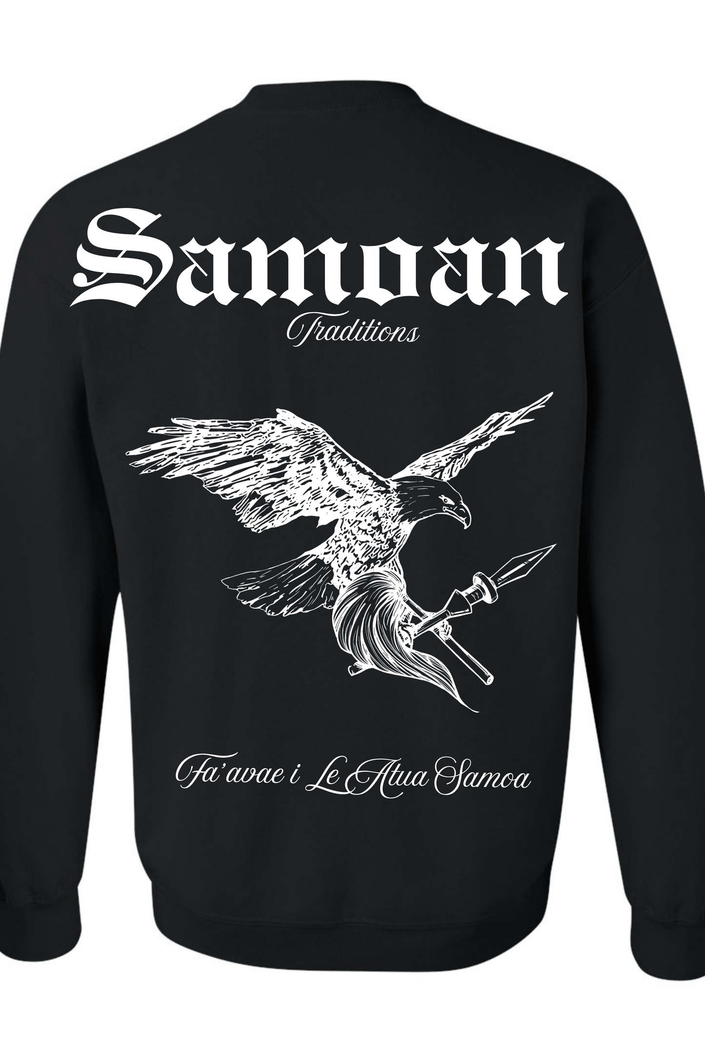 Samoan Traditions - Black Crewneck