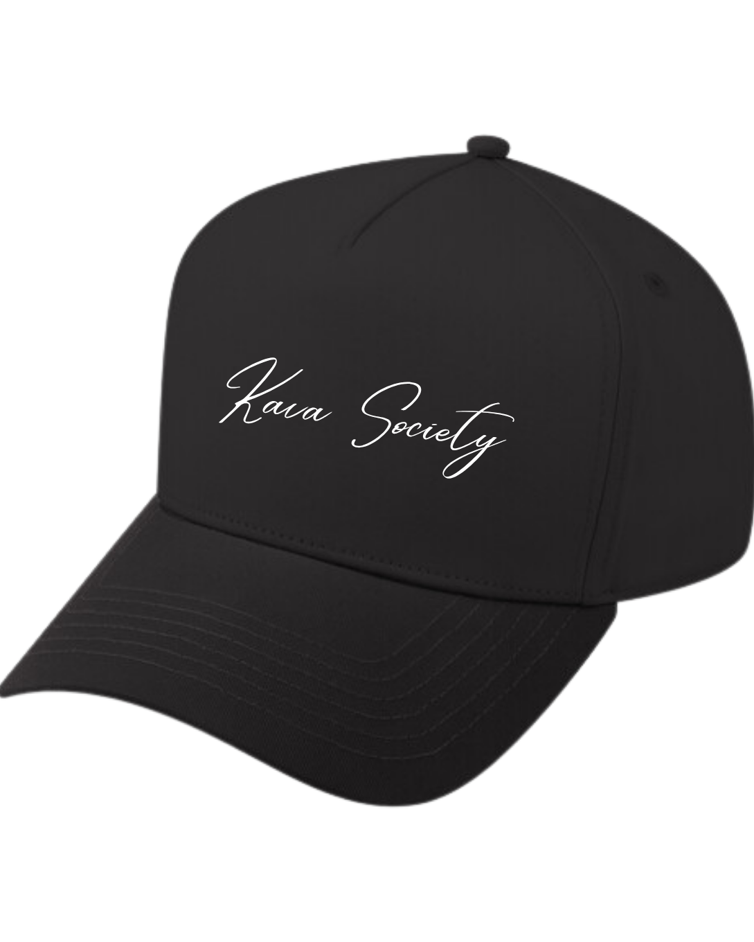 Kava Society (White/Black) Embroidered- PRE ORDER