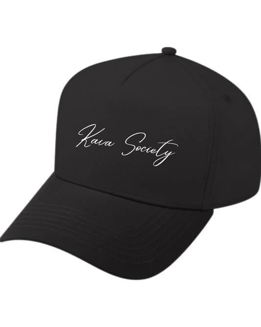Kava Society (White/Black) Embroidered- PRE ORDER