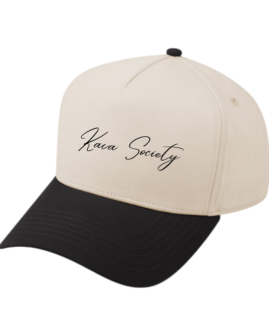 Kava Society (Black/Tan) Embroidered- PRE ORDER